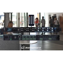 AUDIOPHONY PMX34 2-Kanal Mixer/MP3-Player/FM/BT, 4 Stereo-Zonenausgänge