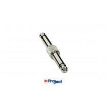 PROJECT Adapter Mono Jack - Mono Jack, 6.3mm, gerade