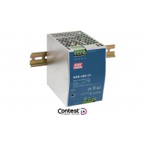 CONTEST NDR-480-24 PSU/Netzteil 24VDC/480W/DIN