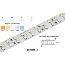 CONTEST PURETAPE14420-WARM LED-Tape Warmweiss 3000K, IP20