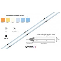 CONTEST PURETAPECOB528-COLD COB-LED-Tape Kaltweiss 6500K, IP20