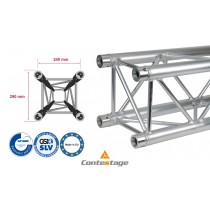 CONTESTAGE QUATRO-025 heavy-duty Truss 25cm, Farbe ALU