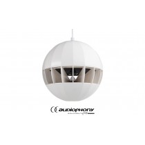 AUDIOPHONY SHP820W Hänge-Lautsprecher 2-Weg 20W RMS, 8", 100V, 180° Strahlwinkel, Ø254mm