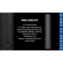 WHARFEDALE PRO SIGMA-XV5T-B Passiv Lautsprecher schwarz, 180W RMS/8Ω/100V