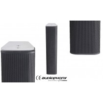 AUDIOPHONY SLINE441B Passiv Säulenlautsprecher schwarz, 200W RMS/8Ω