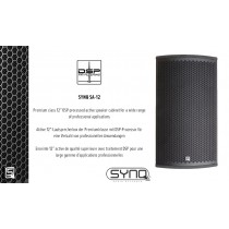 SYNQ SA-12 Aktiv 2-Weg 12" Lautsprecher 650W RMS, DSP, X-OVER & FIR-Filter
