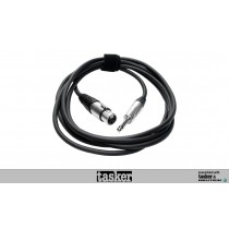 TASKER RF-SERIE Audiokabel NEUTRIK® 3-Pol XLR/F - Monojack 6.3mm