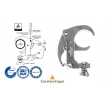 CONTESTAGE ULTRACLAMP ALU C-Clamp/Klemme  Ø 48-51mm, Farbe ALU