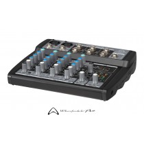 WHARFEDALE PRO CONNECT 802USB Mixer mit 2 Mic/Line- und 2 Line Stereo-Eingängen, USB-Schnittstelle