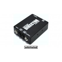 WHIRLWIND DIRECTOR Passive DI-Box für Line, Instrumenten oder Lautsprecher-Signal, Highcut, Groundlift, Jack 6.3mm-XLR/M