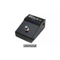 WHIRLWIND MICMUTE PP Switch-Box für Mic/Linien-Signal - der Schalter ermöglicht es das Signal am Ausgang ein- oder stummzuschalten, XLR/F-XLR/M