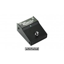 WHIRLWIND MICMUTE PX - aktive Switch-Box für Mic-Signal mit drei Schaltfunktionen PT/PM/PP, Phantom, XLR/F-XLR/M