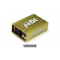 WHIRLWIND pcDI Passive Stereo DI-Box verbindet das Audiogerät optimal mit dem Mixer, Mono, PAD, Groundlift, Cinch/Jack 3.5/6.3mm-XLR/M
