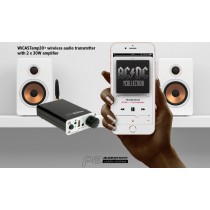 AUDIOPHONY WICASTamp30+ wireless Multi-Room Streamer mit Stereo-Endstufe
