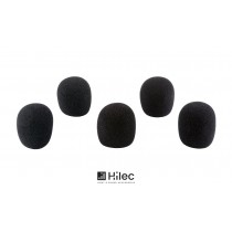 HILEC WINDSCREEN SET BLACK - Windschutz-Set schwarz (5 Stück)