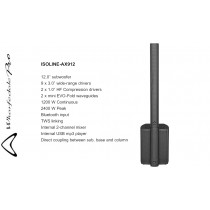 WHARFEDALE PRO ISOLINE-AX912 Portables PA-Säulen-System 1200W RMS