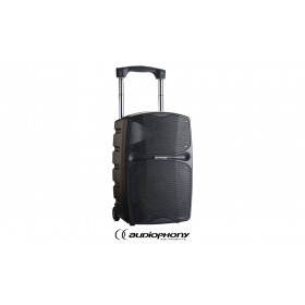 AUDIOPHONY RACER120evo Portables PA-System 120W RMS, Mixer, USB, Bluetooth, TWS