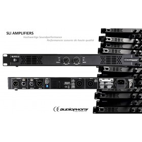 AUDIOPHONY SLI500.2  2-Kanal Digital-Endstufe 2 x 480W RMS/4Ω