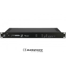 AUDIOPHONY BM-A1000 Induktions-Ringschleifen-Verstärker geeignet für Flächen bis 1000m², Eingänge Mic, Line, 100V, Slave-out