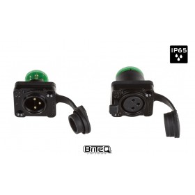 BRITEQ BT-XLR5to3 KIT Umrüst-Set 5pol- auf 3pol-XLR, IP65