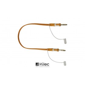 HILEC CFLAT-JSJS Flachband-Audiokabel Stereo Jack - Stereo Jack, gerade, 6.3mm