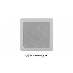 AUDIOPHONY CHP630SQ Decken-Lautsprecher 2-Weg 30W RMS, 6", 100V, 8Ω, 220x220mm