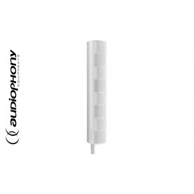 AUDIOPHONY iLINE83Bw Column passiv Fullrange Lautsprecher weiss 160W RMS, 16Ω