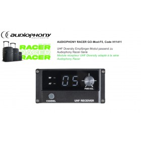 AUDIOPHONY RACER GO-MOD/F5 UHF-Empfängermodul zu RACER Serie, 514-542MHz