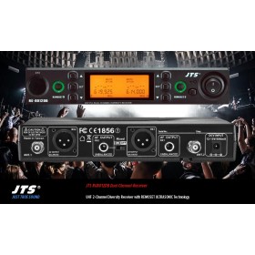 JTS RU-8012DB 2-Kanal UHF True Diversity Empfänger mit REMOSET-U