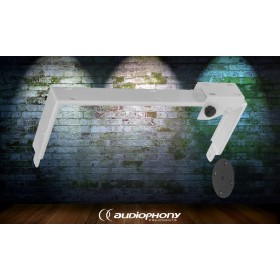 AUDIOPHONY SUPS10/WH Decken/Wandhalterung weiss