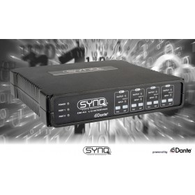 SYNQ DBI-44 Audio/DANTE® Netzwerk-Interface (Install-Version) 4 Audio IN/OUT mit DSP