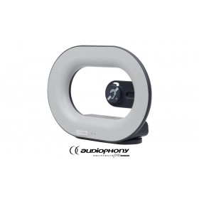 AUDIOPHONY BM-DESK Portable Induktionsschlaufe mit integriertem Verstärker, Mikrofon, Akku