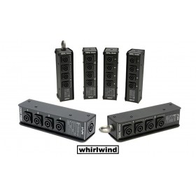 WHIRLWIND SBNL Speakon Split-Boxen - die unverzichtbare Box zum verteilen von Lautsprechersignalen