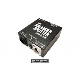 WHIRLWIND LBS - zwei Modes für Liniensigal SPLIT teilt das Signal auf zwei Ausgänge oder ISO Symmetriert & Isoliert, Groundlift, Stereo Jack 6.3mm, XLR/F-XLR/M