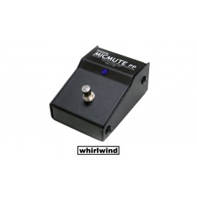 WHIRLWIND MICMUTE PP Switch-Box für Mic/Linien-Signal - der Schalter ermöglicht es das Signal am Ausgang ein- oder stummzuschalten, XLR/F-XLR/M