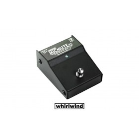 WHIRLWIND MICMUTE PX - aktive Switch-Box für Mic-Signal mit drei Schaltfunktionen PT/PM/PP, Phantom, XLR/F-XLR/M