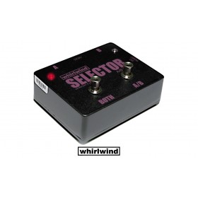 WHIRLWIND SELECTOR - 2-Kanal Switch-Box für Instrumenten-Signale - geräuschloses schalten mit Opto-Elektronik, Jack-Jack 6.3mm