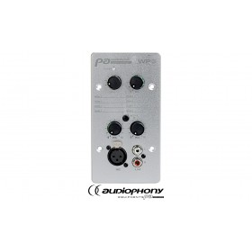AUDIOPHONY WP8 Wandkontroller mit Mic/Line-Eingang zu PREZONE88