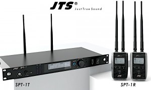 JTS SPT-1T / SPT-1R - UHF-Audiosender & Empfänger, 2-Kanal, 534-570MHz
