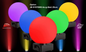 JB SYSTEMS IP-BALL 25 zu ACCU DECOLITE IP