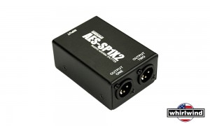 WHIRLWIND AES-SP1x2 Passivsplitter für AES/EBU-Signal