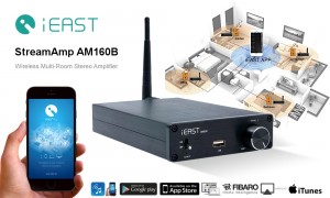 iEAST Digital Stereo StreamAmp AM160B