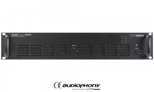 AUDIOPHONY AMP480MK2 1-Kanal Digitalendstufe, 19"/2U, 480W RMS, HI-Z 100V, Lüfter