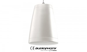 AUDIOPHONY SHP880W Decken-Hänge-Lautsprecher weiss, 2-Weg-System 80W, 8Ω/70V/100V