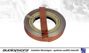 AUDIOPHONY BM-CU100 Kupferband für Induktionsschleifen. 100m