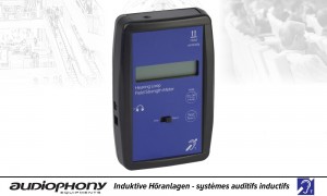 AUDIOPHONY BM-SCAN Mobiles Magnetfeld-Messgerät