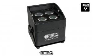 BRITEQ BT-AKKULITE IP MINI LED-Projektor 4x10W RGBWA, IP65