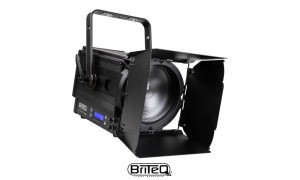 BRITEQ BT-THEATRE 150EZ MK3 LED-Projektor 150W, 3200K, Fresnel, Amberdrift, DMX, 12.5°-56.2°, motorized zoom