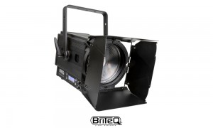 BRITEQ BT-THEATRE 400TW LED-Projektor 400W, 2800K-6000K, Fresnel, 11°-56°, manual zoom