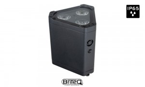 BRITEQ BTI-TRUSSLITE LED-Projektor für Traverse 3x10W RGBL, DMX, W-DMX, Strahlwinkel 10°, IP65